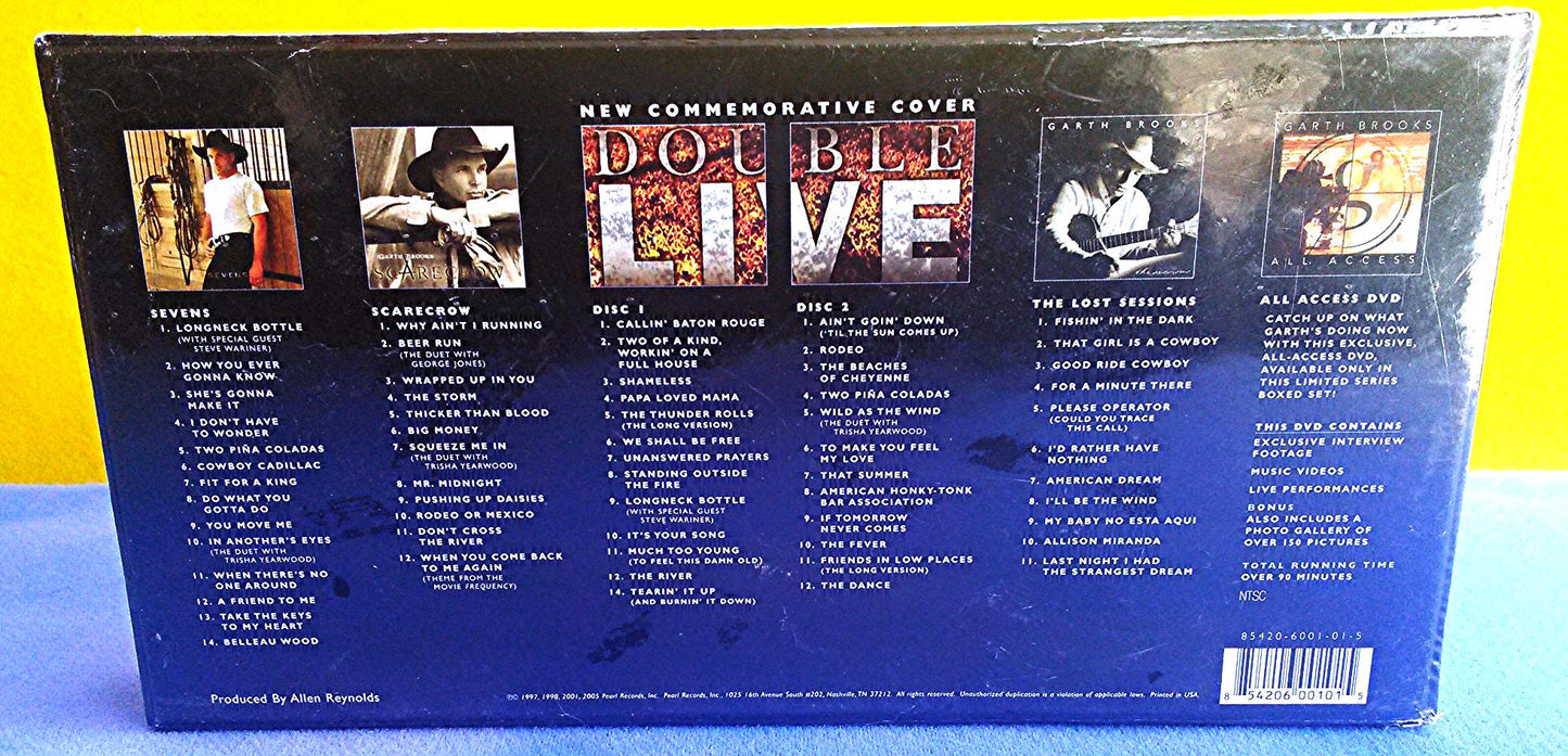SEALED GARTH BROOKS THE LIMITED SERIES 6 DISC CD & DVD BOXSET LYRICS BOOK 2005