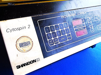 SHANDON CYTOSPIN II 2 & ROTOR CYTOCENTRIFUGE WATCH VIDEO FREE SHIP
