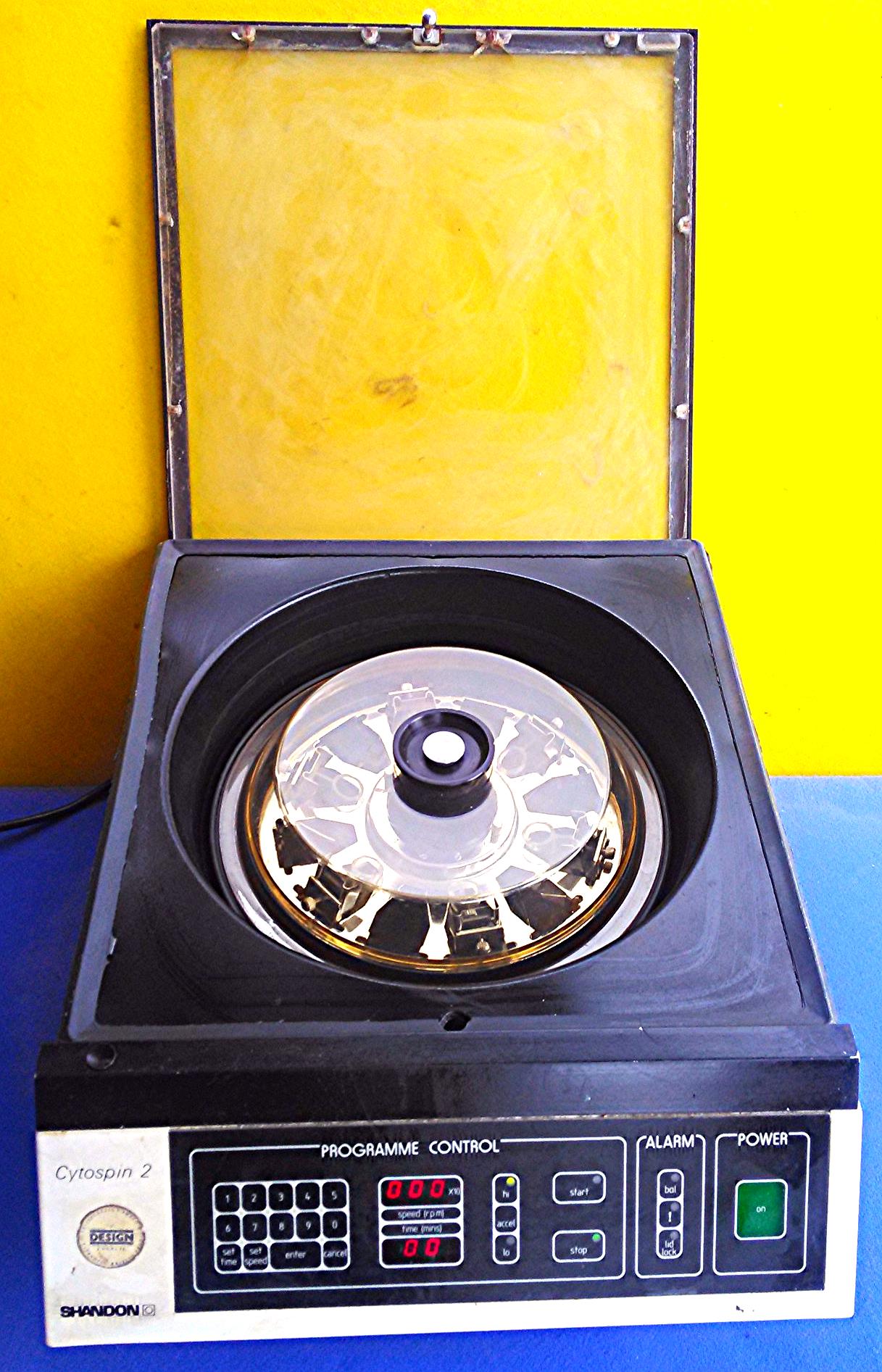 SHANDON CYTOSPIN II 2 & ROTOR CYTOCENTRIFUGE WATCH VIDEO FREE SHIP