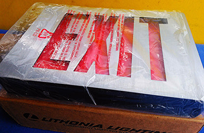 LITHONIA LIGHTING EXTREME LED EMERGENCY EXIT ALL CONDITION SIGN SERIESLVS120/277