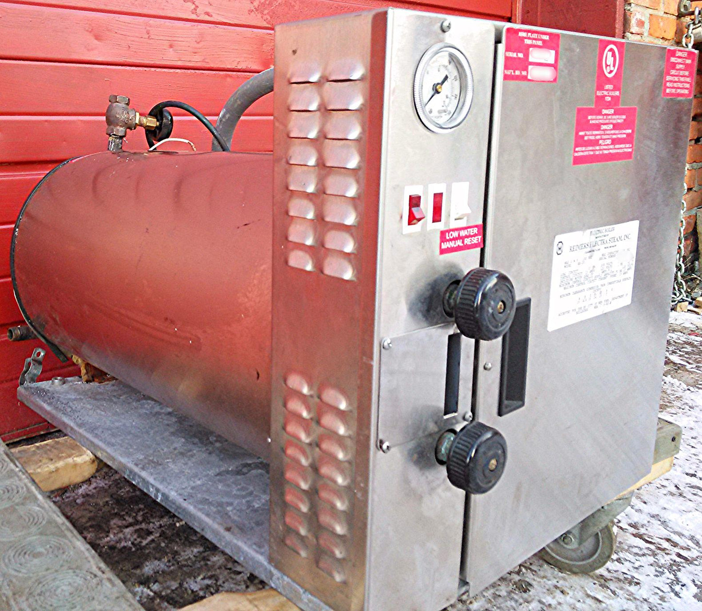REIMERS ELECTRA STEAM ELECTRIC BOILER STEAMER MODEL RH-20 as is condition