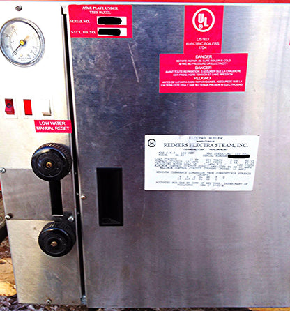 REIMERS ELECTRA STEAM ELECTRIC BOILER STEAMER MODEL RH-20 as is condition