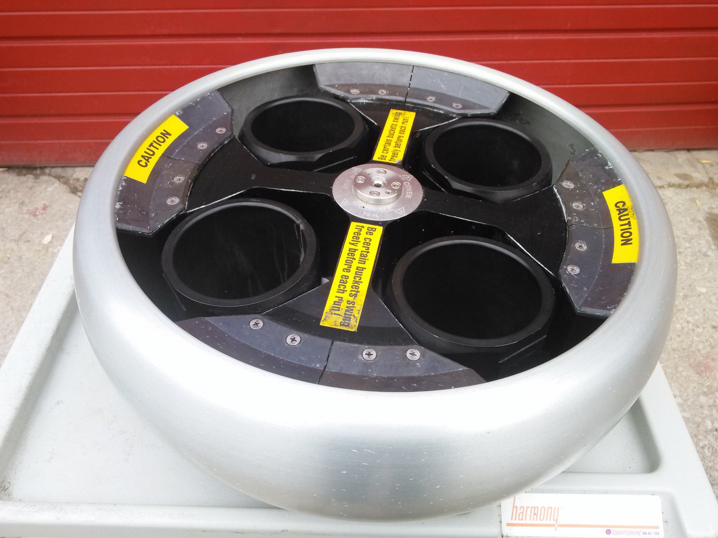 SORVAL HG-4L with 4 DUPONT 44030 BUCKETS CENTRIFUGE ROTOR FREE SHIPPING