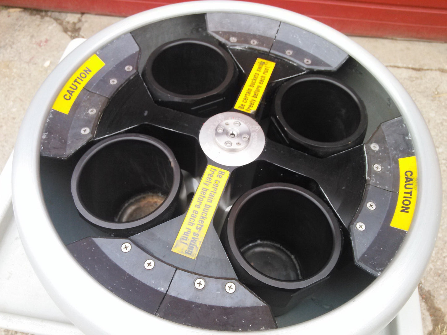 SORVAL HG-4L with 4 DUPONT 44030 BUCKETS CENTRIFUGE ROTOR FREE SHIPPING