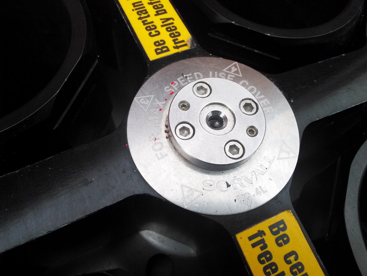 SORVAL HG-4L with 4 DUPONT 44030 BUCKETS CENTRIFUGE ROTOR FREE SHIPPING