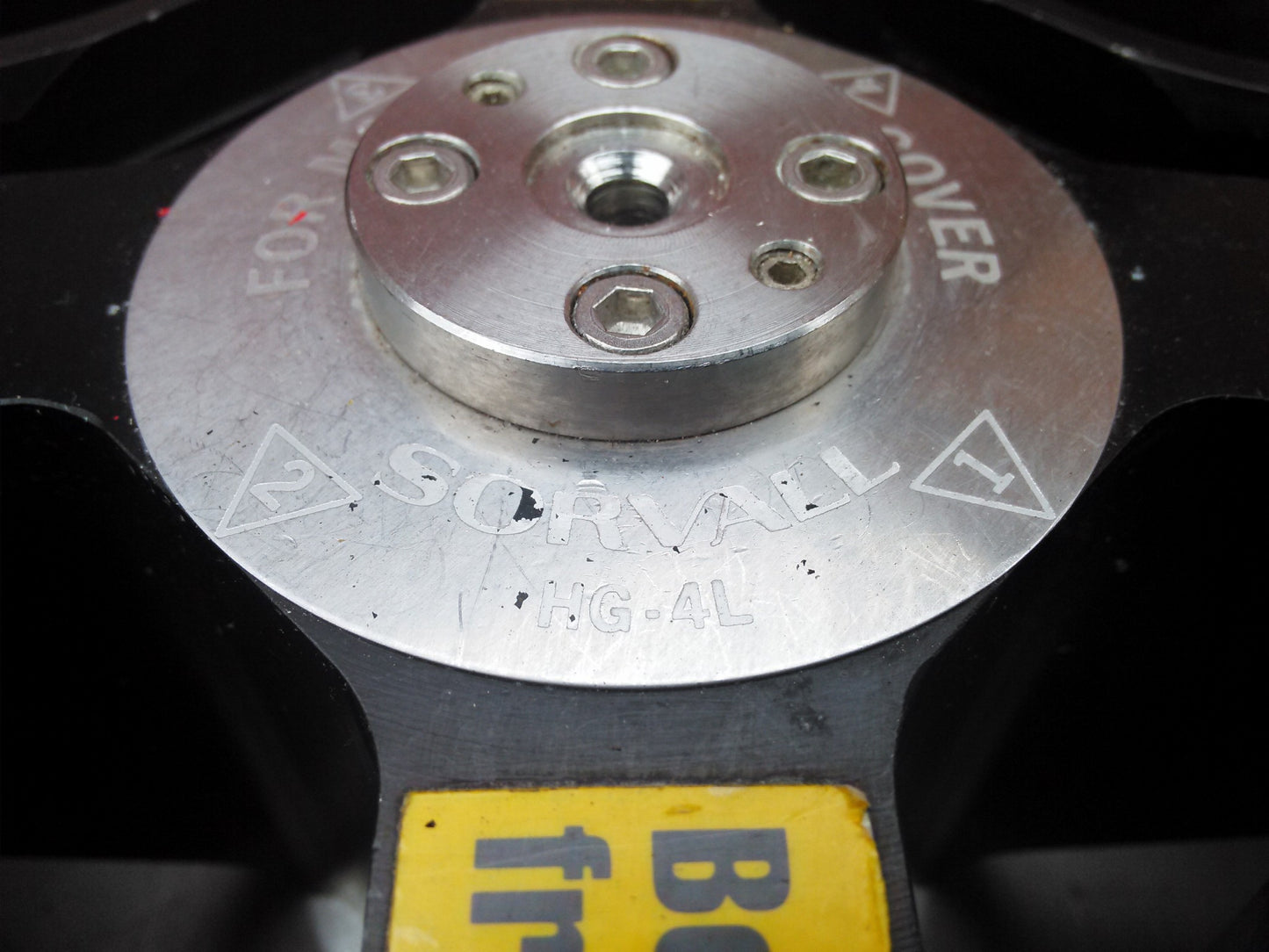 SORVAL HG-4L with 4 DUPONT 44030 BUCKETS CENTRIFUGE ROTOR FREE SHIPPING