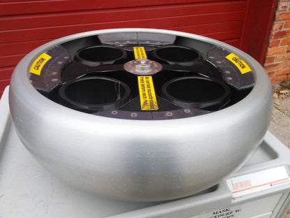 SORVAL HG-4L with 4 DUPONT 44030 BUCKETS CENTRIFUGE ROTOR FREE SHIPPING