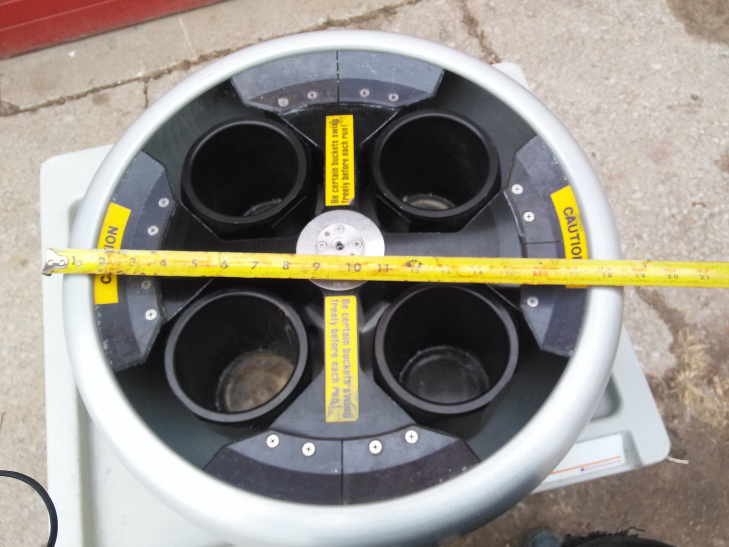 SORVAL HG-4L with 4 DUPONT 44030 BUCKETS CENTRIFUGE ROTOR FREE SHIPPING