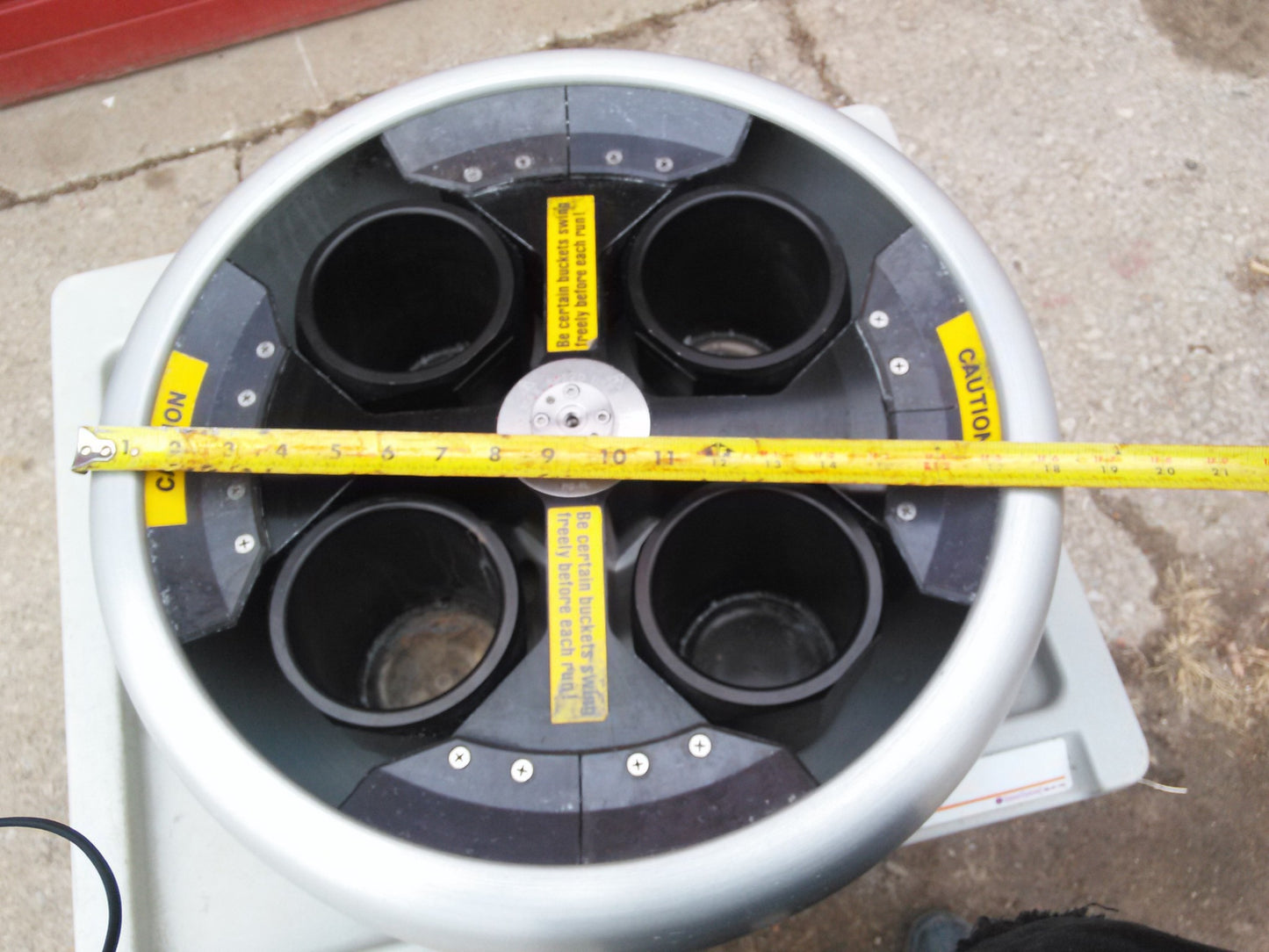 SORVAL HG-4L with 4 DUPONT 44030 BUCKETS CENTRIFUGE ROTOR FREE SHIPPING