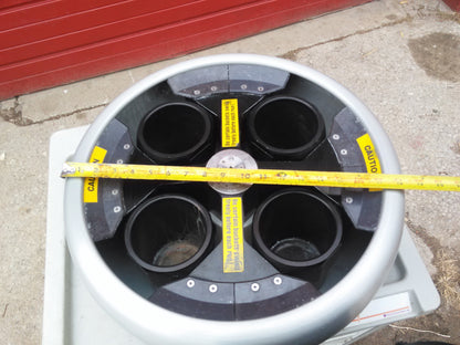 SORVAL HG-4L with 4 DUPONT 44030 BUCKETS CENTRIFUGE ROTOR FREE SHIPPING