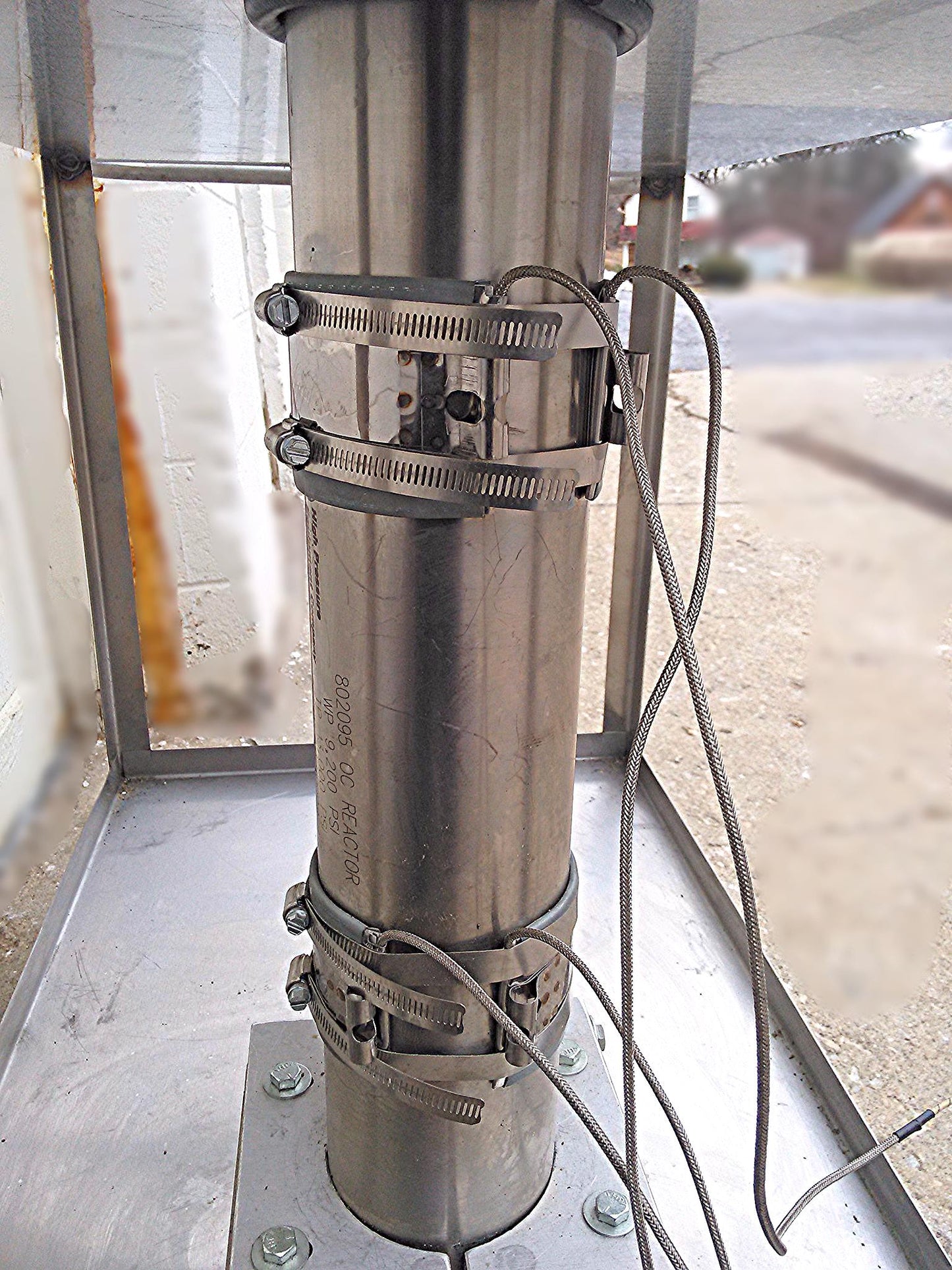 HIGH PRESSURE EQUIPMENT COMPANY 802095 OC HIP REACTOR TEMPCO JAMCO CART