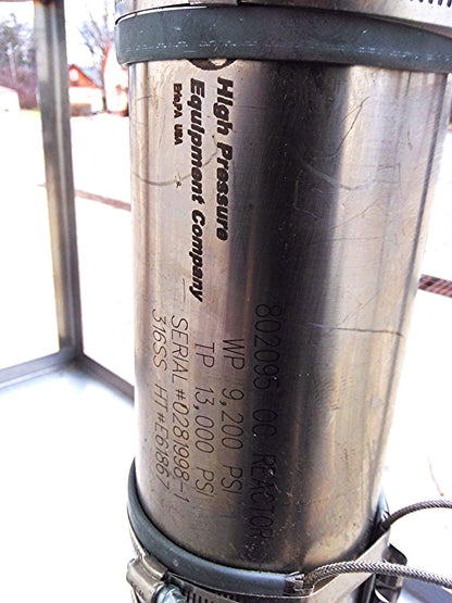 HIGH PRESSURE EQUIPMENT COMPANY 802095 OC HIP REACTOR TEMPCO JAMCO CART