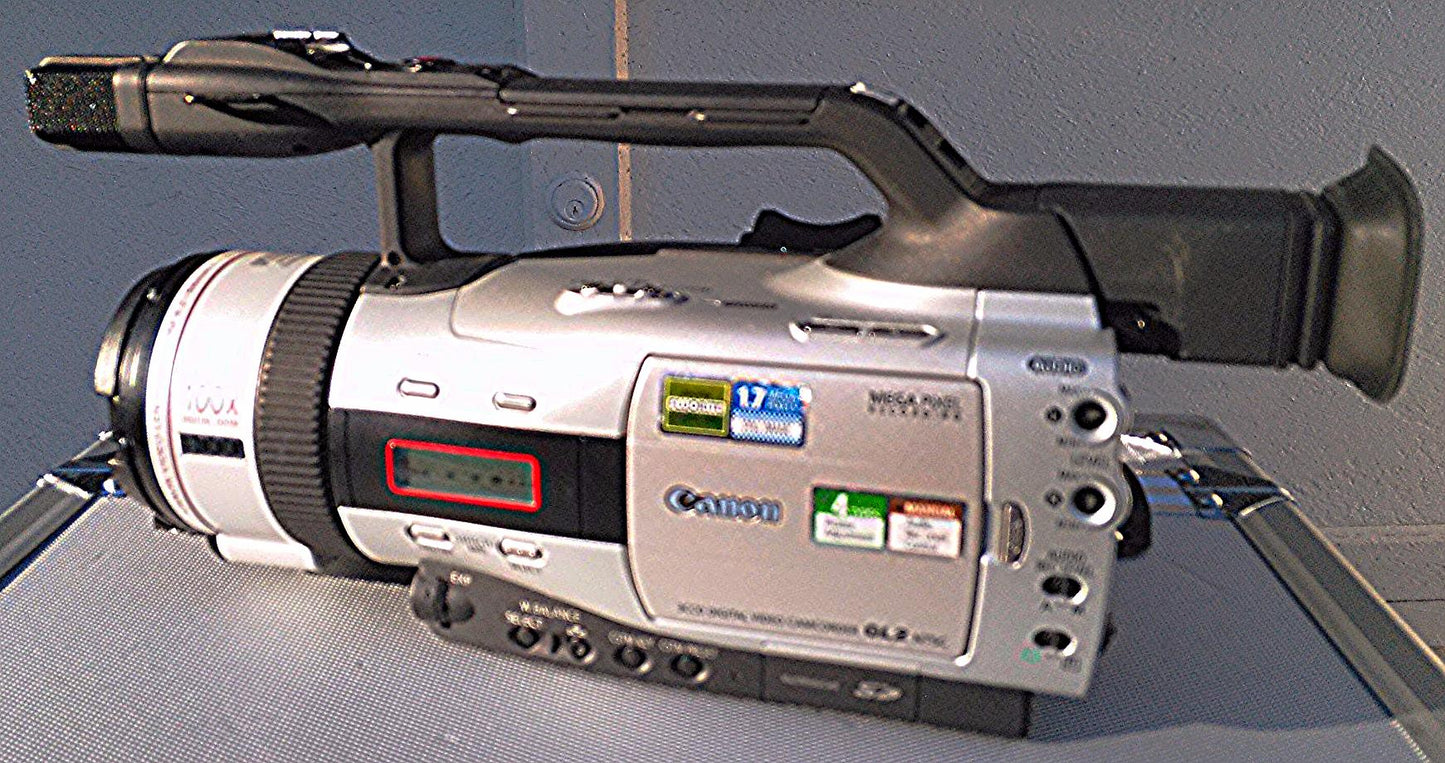 CANON GL2 MiniDV Digital Camcorder Optical Zoom ORIGINAL PROTECTIVE CASE BUNDLE