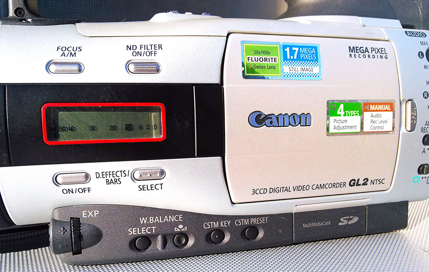 CANON GL2 MiniDV Digital Camcorder Optical Zoom ORIGINAL PROTECTIVE CASE BUNDLE