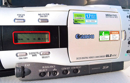 CANON GL2 MiniDV Digital Camcorder Optical Zoom ORIGINAL PROTECTIVE CASE BUNDLE