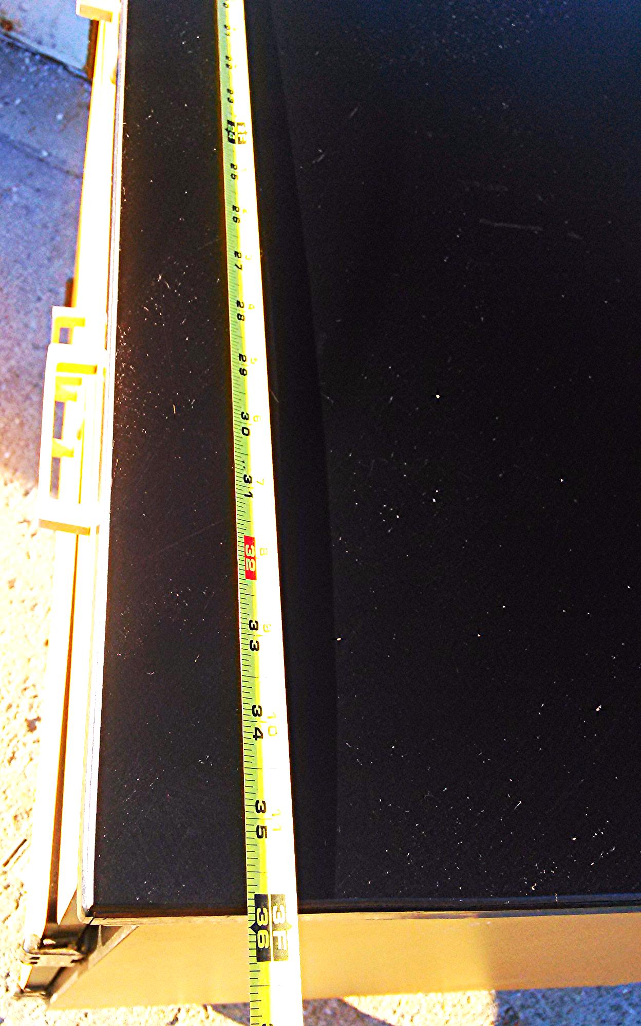 SARGENT-WELCH ACID CABINET WORKBENCH ACID CHEMISTRY LAB ANTI CORROSION DESK SINK