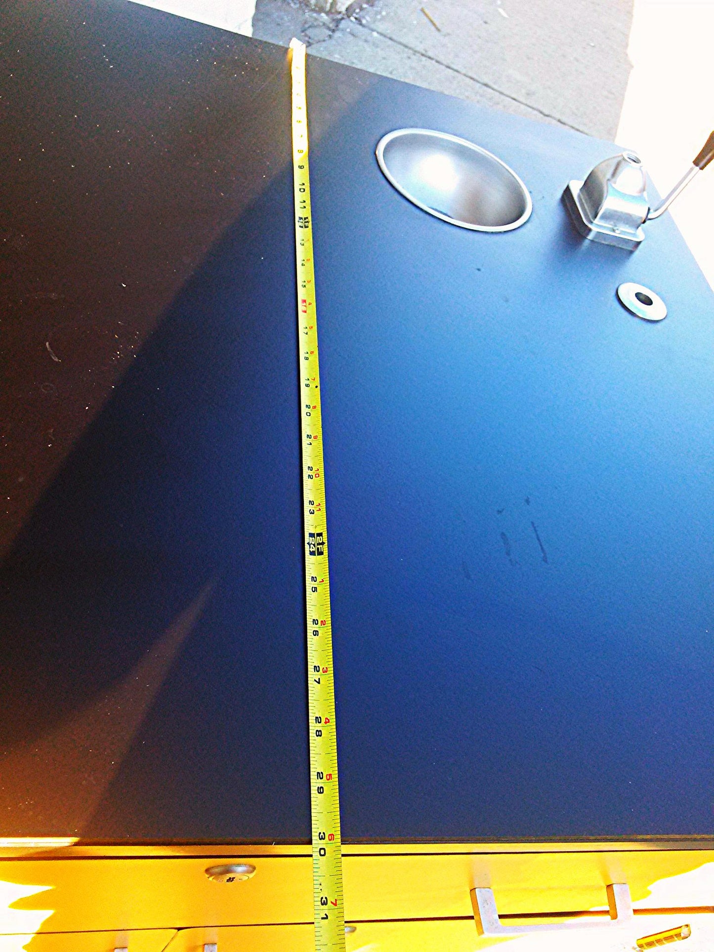 SARGENT-WELCH ACID CABINET WORKBENCH ACID CHEMISTRY LAB ANTI CORROSION DESK SINK