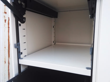 STEELCASE STORAGE TOWER WARDROBE Lab Office VerticalMetal File BOOKCASE CABINET