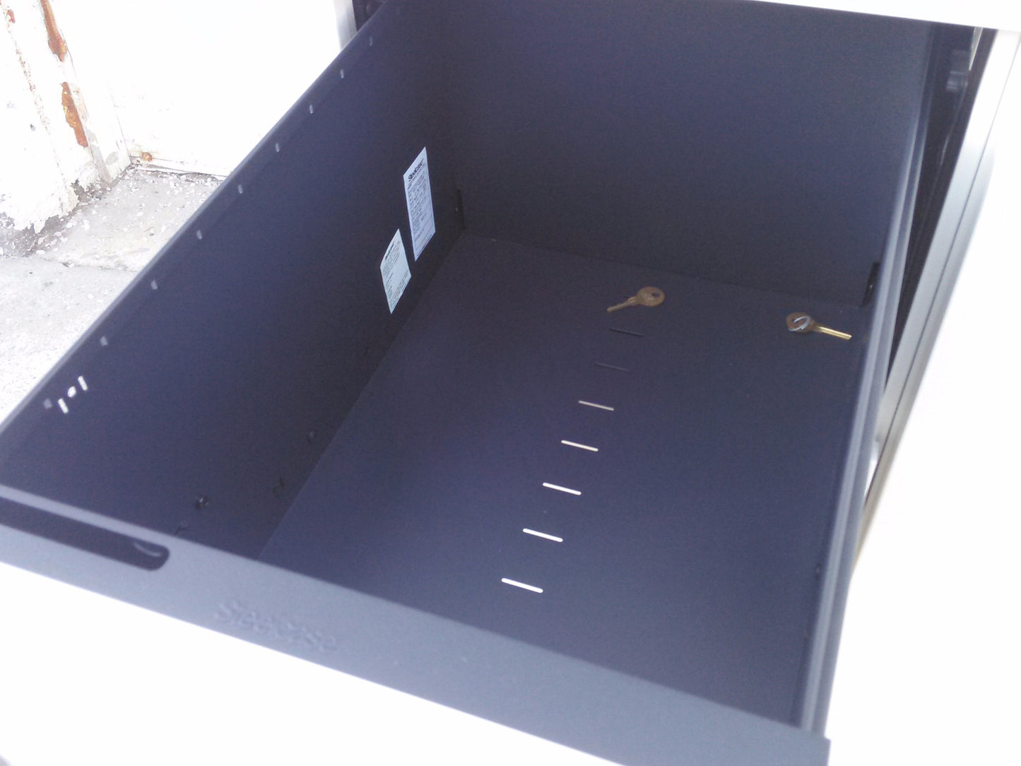 STEELCASE STORAGE TOWER WARDROBE Lab Office VerticalMetal File BOOKCASE CABINET