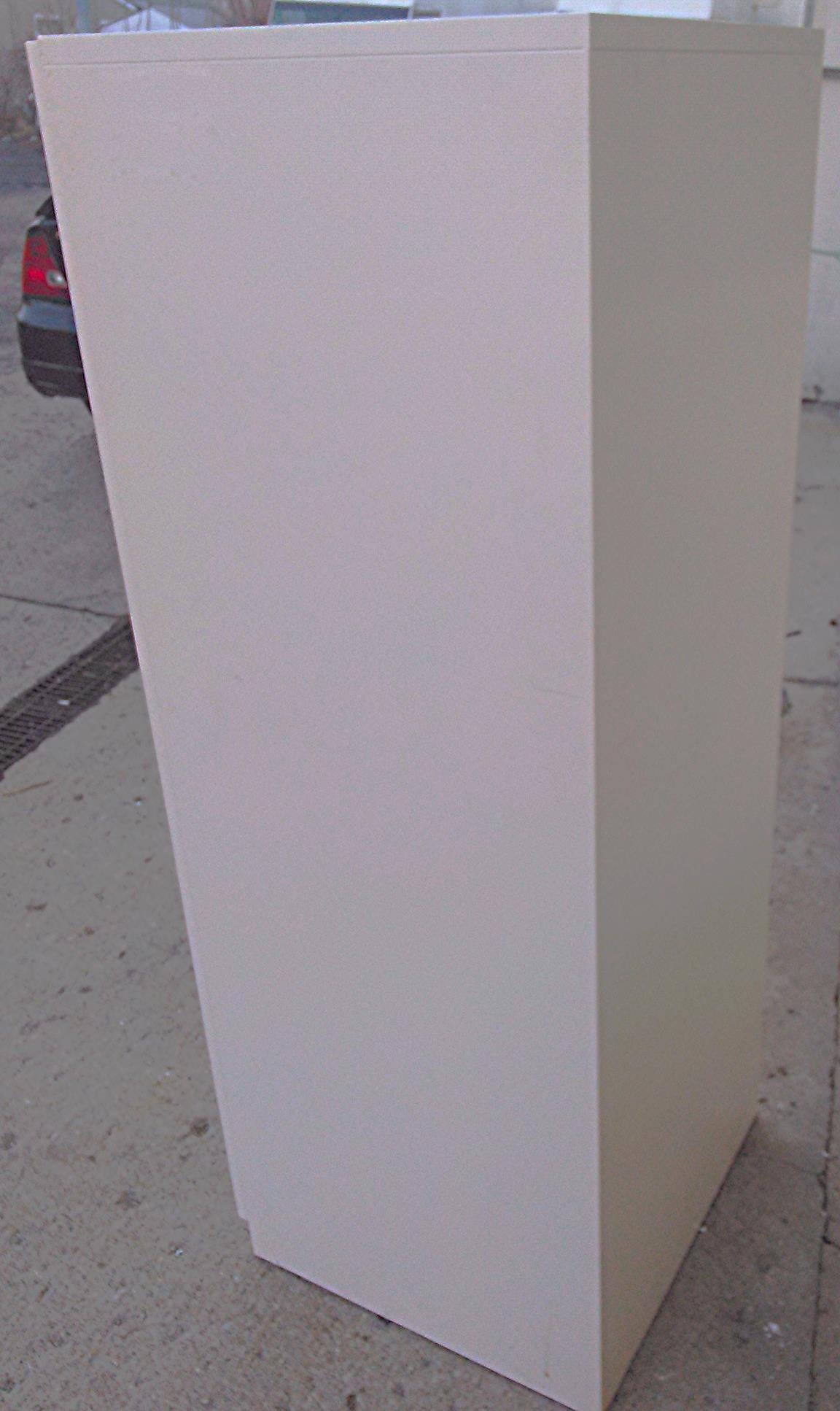 STEELCASE STORAGE TOWER WARDROBE Lab Office VerticalMetal File BOOKCASE CABINET