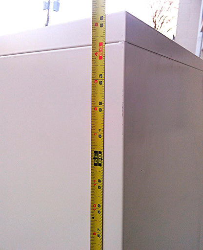 STEELCASE STORAGE TOWER WARDROBE Lab Office VerticalMetal File BOOKCASE CABINET