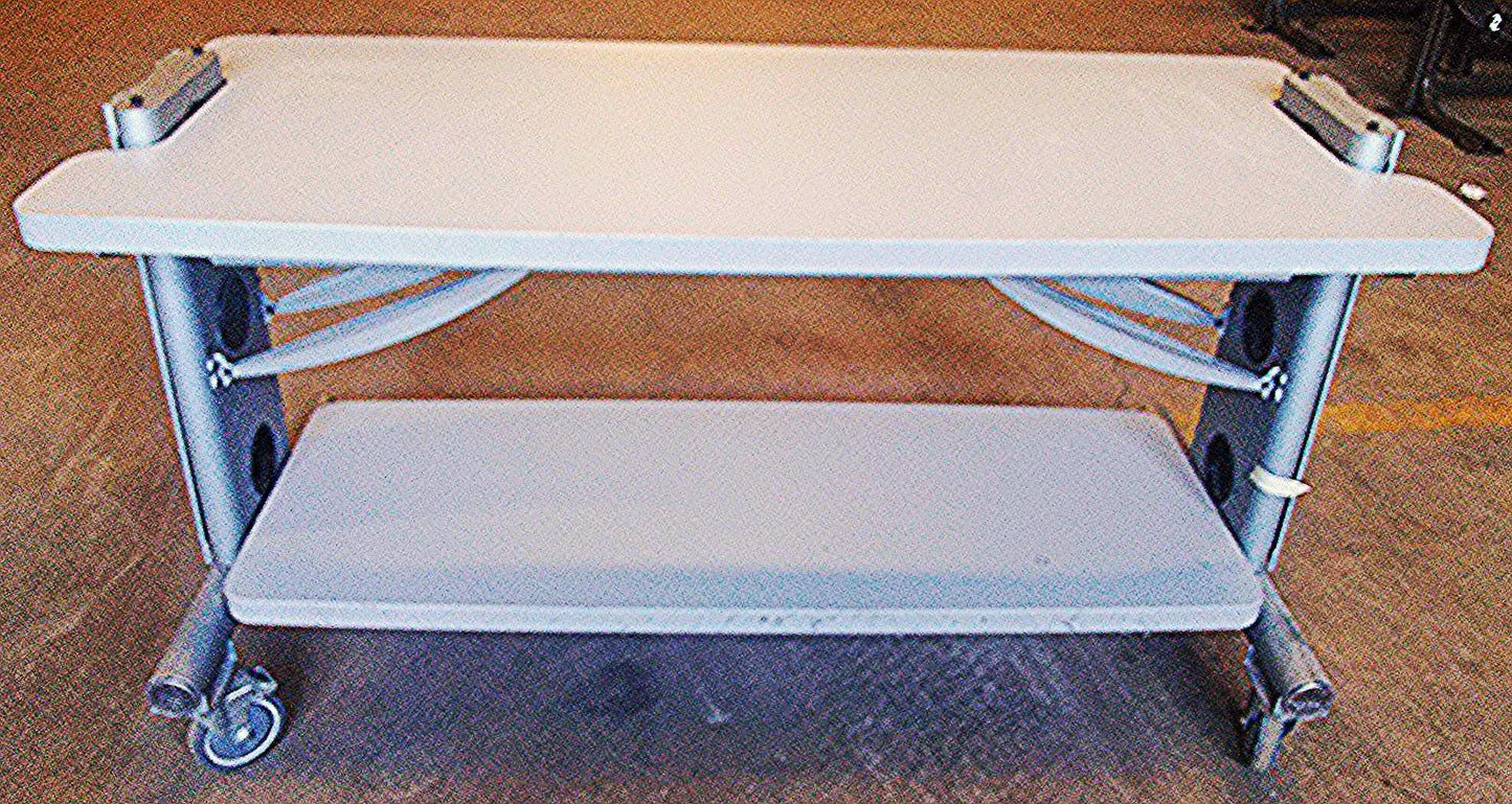 ANTHRO ADJUSTABLE HEAVY DUTY DESK OFFICE LAB CONTROL ROOM MANUFACTURING FLOOR