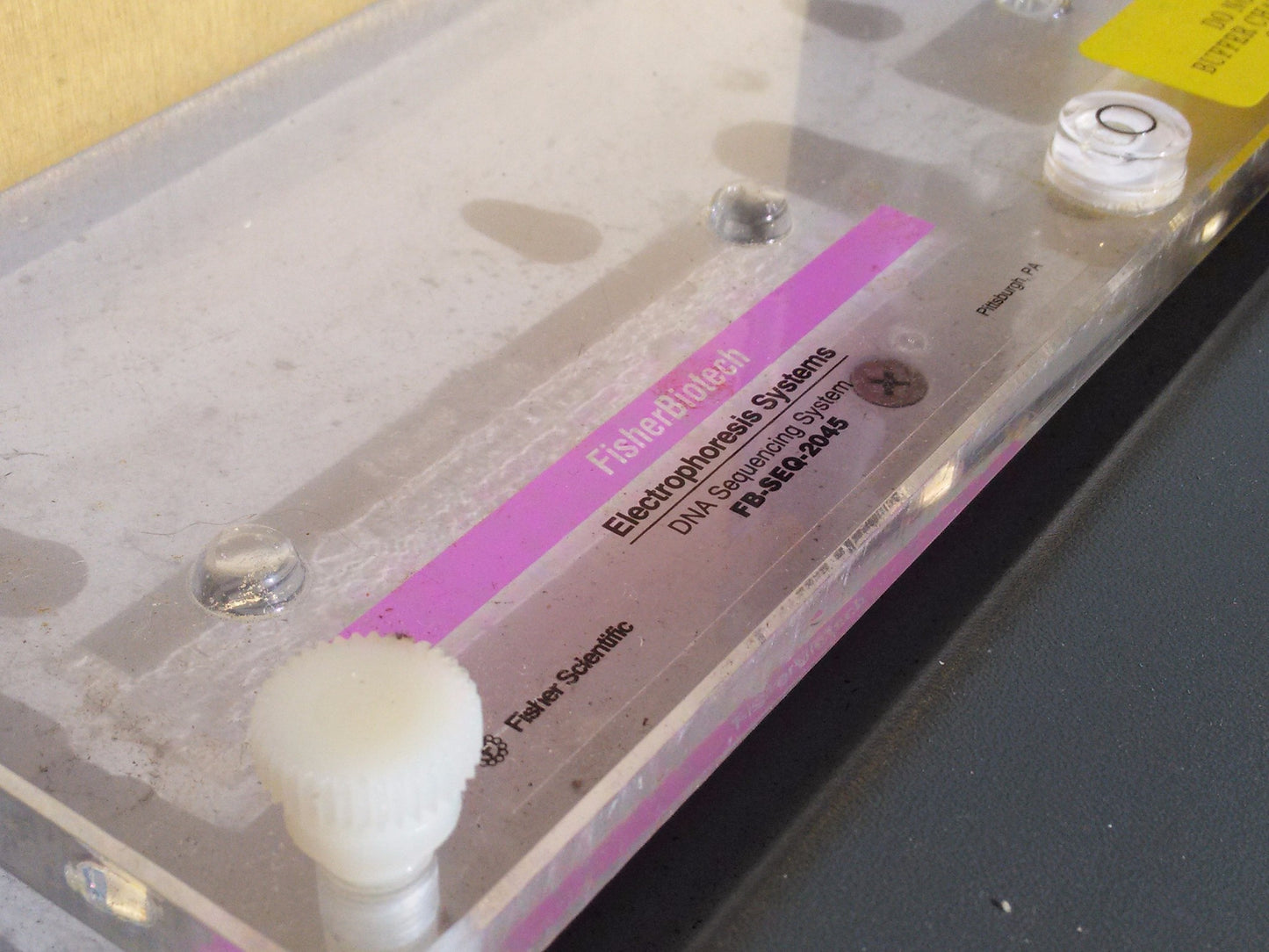 FISHER BIOTECH ELECTROPHORESIS SYSTEMS FB-SEQ-2045 Gel FREE SHIPPING