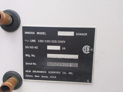 NEW BRUNSWICK INNOVA 4000 DIGITAL ORBITAL LAB ROTARY INCUBATOR SHAKER SCIENTIFIC