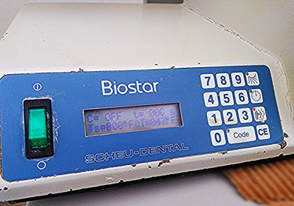 BIOSTAR SCHEU DENTAL LAB EQUIPMENT PRESSURE MOULDING VACUUM FORMER MOLD