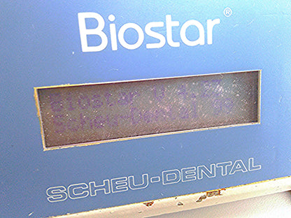 BIOSTAR SCHEU DENTAL LAB EQUIPMENT PRESSURE MOULDING VACUUM FORMER MOLD