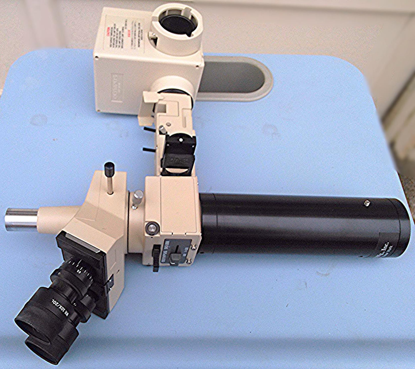 OLYMPUS BH-2 MICROSCOPE UNIVERSAL VERTICAL ILLUMINATOR FLUORESCENCE INSPECTION +