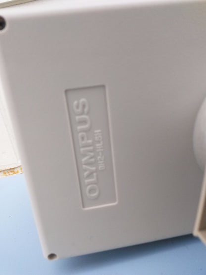 OLYMPUS BH-2 MICROSCOPE UNIVERSAL VERTICAL ILLUMINATOR FLUORESCENCE INSPECTION +