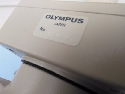 OLYMPUS BH-2 MICROSCOPE UNIVERSAL VERTICAL ILLUMINATOR FLUORESCENCE INSPECTION +
