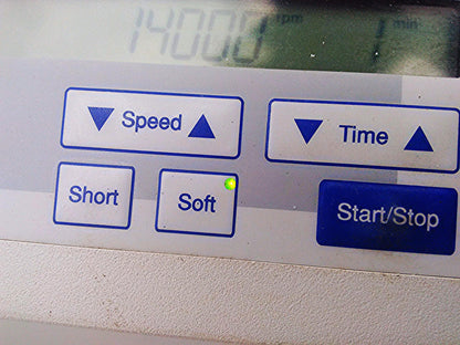 GREAT EPPENDORF CENTRIFUGE 5417C with GE 034 ROTOR WORKS PERFECTLY!!! LAB CLINIC