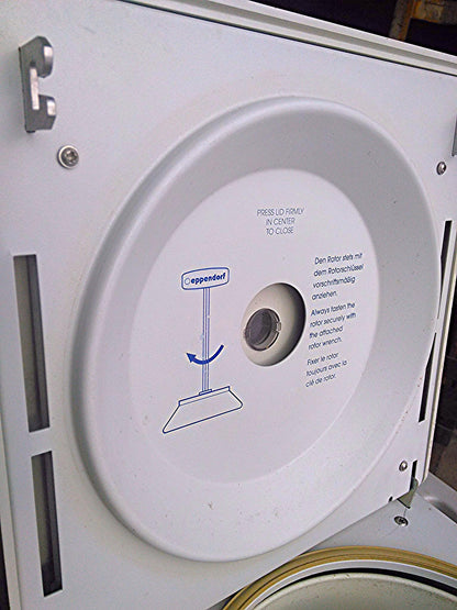 GREAT EPPENDORF CENTRIFUGE 5417C with GE 034 ROTOR WORKS PERFECTLY!!! LAB CLINIC