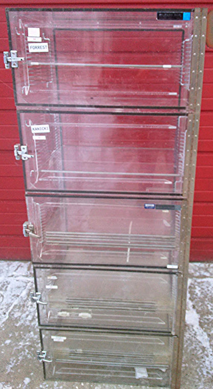 19 d X 24 w X 60 h TERRA UNIVERSAL DISSECATOR CABINET DRY BOX Model 1943-00-1