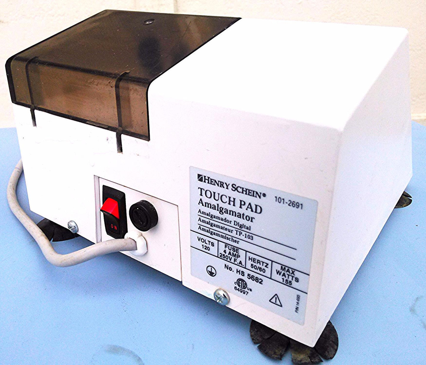 HENRY SCHEIN TOUCH PAD AMALGAMATOR TP-103 Triturator Capsule Shaker