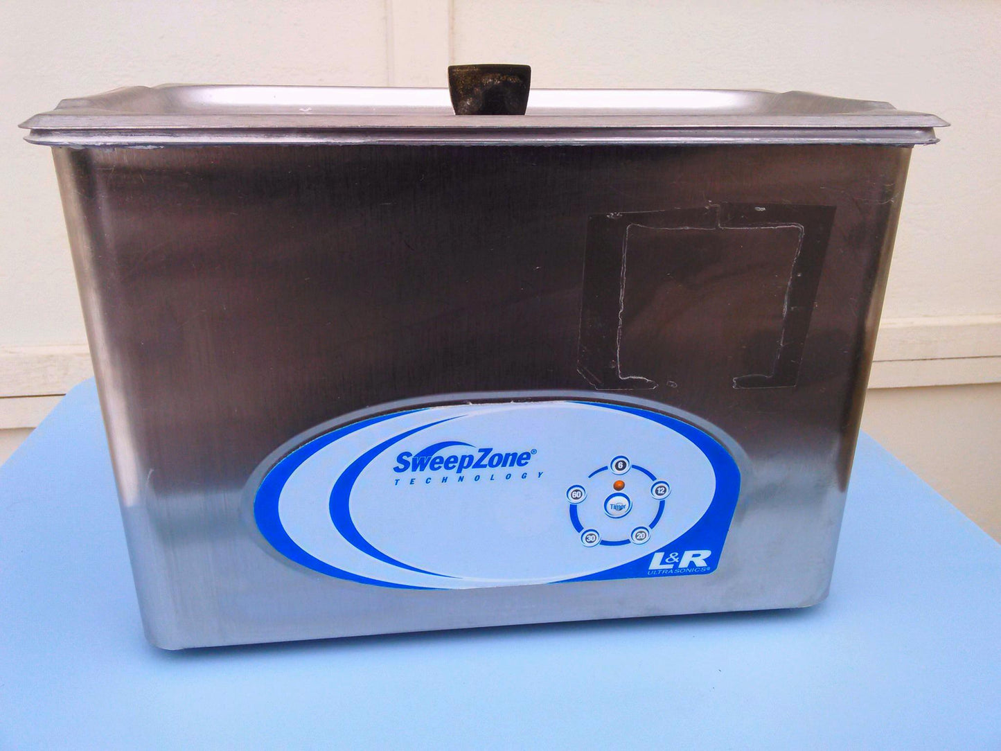 L & R S200 ULTRASONIC CLEANER w EXTRA HEATER & SweepZone Technology WATCH VIDEO