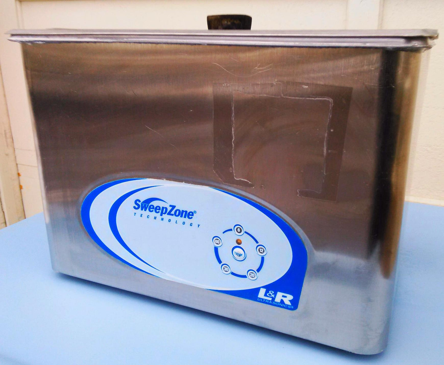 L & R S200 ULTRASONIC CLEANER w EXTRA HEATER & SweepZone Technology WATCH VIDEO