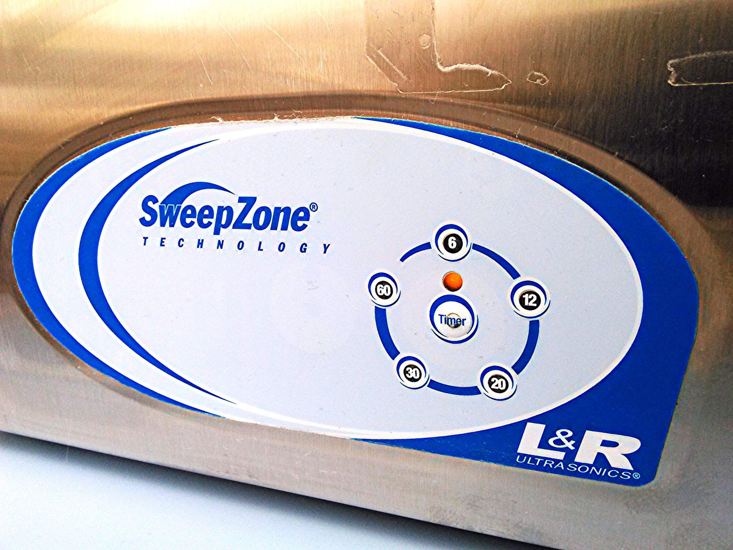 L & R S200 ULTRASONIC CLEANER w EXTRA HEATER & SweepZone Technology WATCH VIDEO