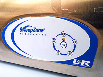 L & R S200 ULTRASONIC CLEANER w EXTRA HEATER & SweepZone Technology WATCH VIDEO