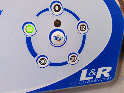 L & R S200 ULTRASONIC CLEANER w EXTRA HEATER & SweepZone Technology WATCH VIDEO