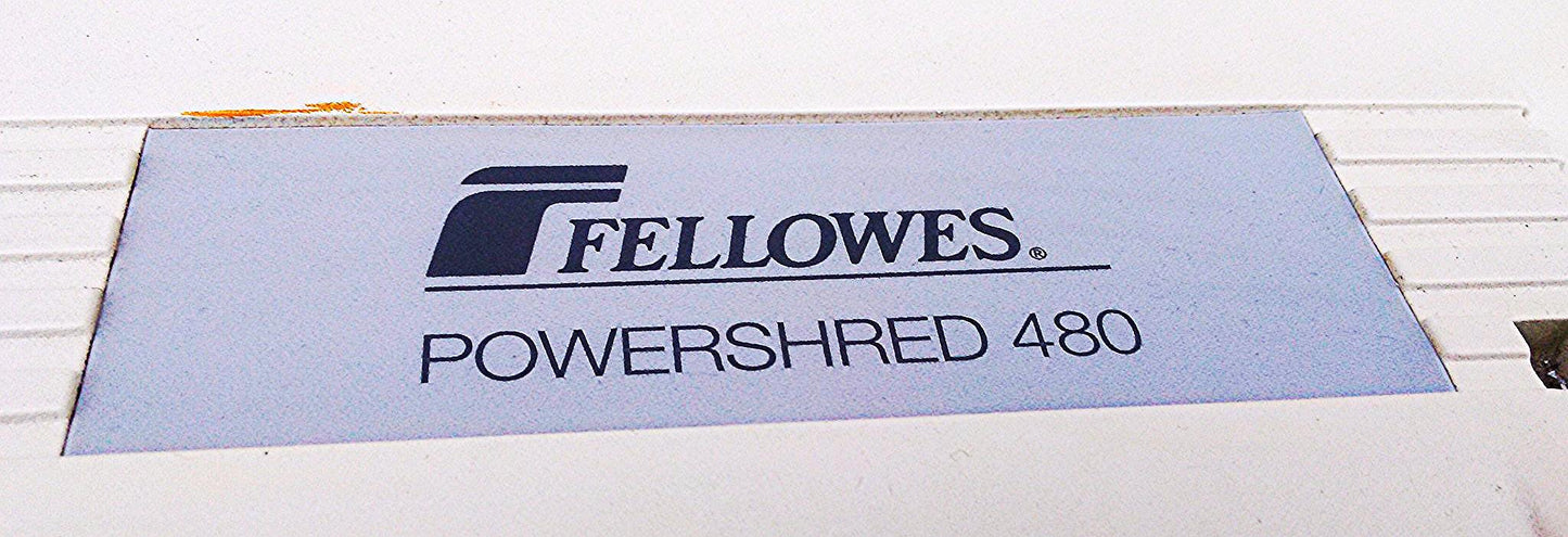 FELLOWES POWERSHRED 480 StripCut Industrial 16" CUT German Paper Shredder OFFICE