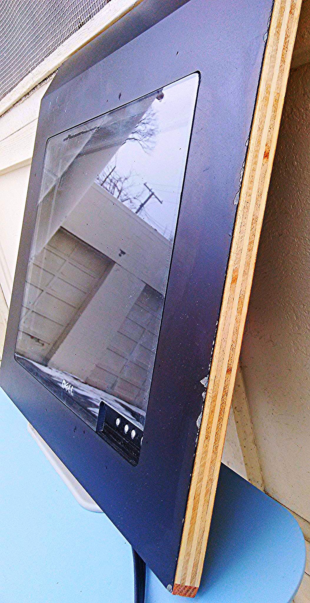 DELL E157FPc MONITOR 15" Flat Panel LCD VGA Compu with PROTECTIVE FRAME & SCREEN