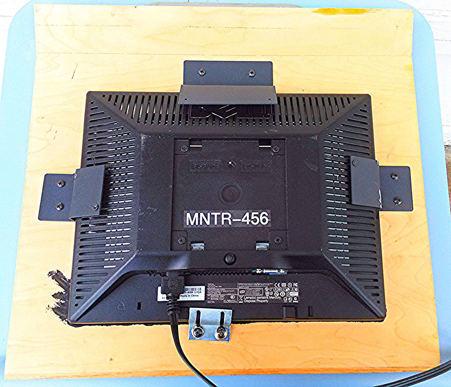 DELL E157FPc MONITOR 15" Flat Panel LCD VGA Compu with PROTECTIVE FRAME & SCREEN