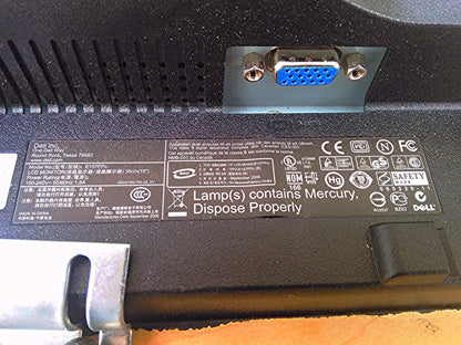 DELL E157FPc MONITOR 15" Flat Panel LCD VGA Compu with PROTECTIVE FRAME & SCREEN