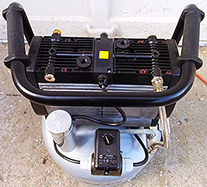 GAST JUN-AIR OF302 COMPRESSOR 25L DENTAL MEDICAL INDUSTRIAL MANUAL NORGREN REGUL