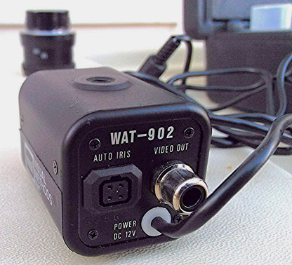 VMI WAT-902 XC 900 & CASE with WIRES & LENSES CASE High Sensitivity Camera