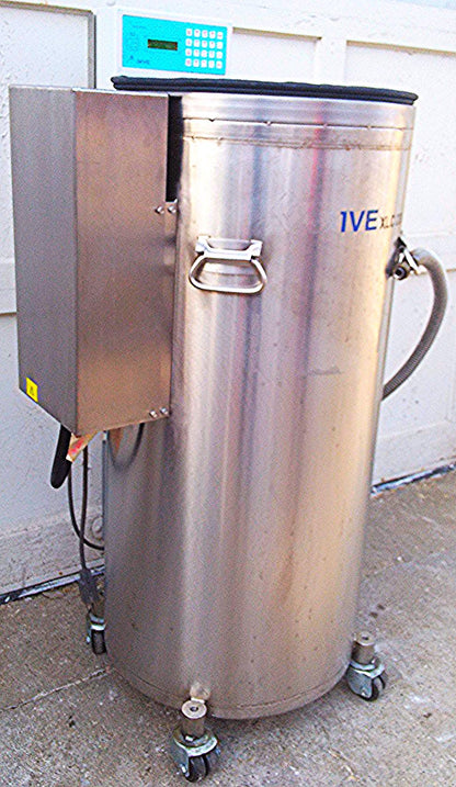 MVE XLC 230 F CRYOGENIC STORAGE TANK & TEC 2000 SYSTEM MONITOR WATCH VIDEO GREAT