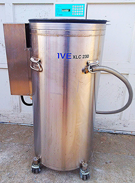MVE XLC 230 F CRYOGENIC STORAGE TANK & TEC 2000 SYSTEM MONITOR WATCH VIDEO GREAT